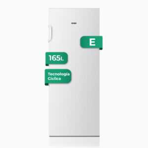 Congelatore verticale Svan Cyclic 165L E 143,4cm 55cm 58,8cm Bianco Manuale