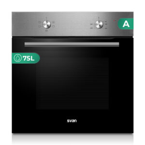 Forno Svan 75L A 59,5cm 59,5cm 57,5cm 57,5cm Inox Manuale 4P