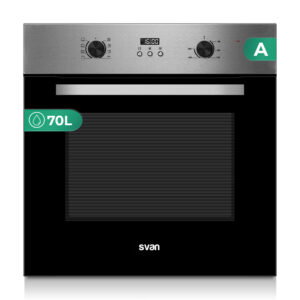 Forno multifunzione Svan 70L A 59,5cm 57,5cm 59,5cm 59,5cm Inox Display 8P
