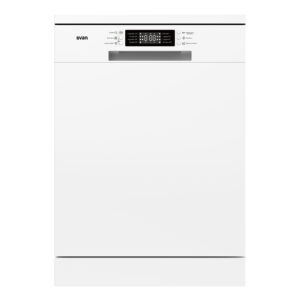 Lave-vaisselle Svan 13sets E 84,5cm 59,8cm 59,8cm 59,8cm Blanc Display 2B 8P Séchage résiduel