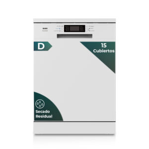 Lave-vaisselle Svan 15sets D 84,5cm 59,8cm 59,8cm 59,8cm Blanc Display 3B 8P Dual Wash Residual Sec.Dual Wash